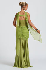 Alaia Maxi Dress - Olive
