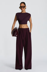 Amara Top - Plum