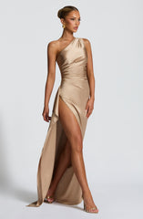 Ariel Maxi Dress - Champagne