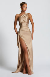 Ariel Maxi Dress - Champagne
