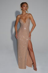 Ashton Maxi Dress - Gold