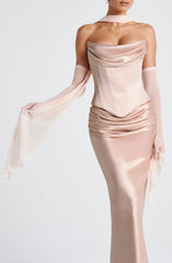 Ayla Scarf - Soft Peach