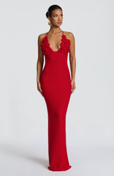 Celaena Maxi Dress - Red