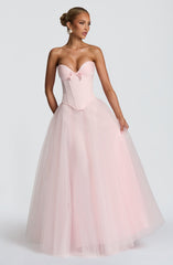 Ethel Maxi Skirt - Blush