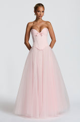 Ethel Maxi Skirt - Blush