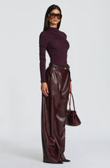 Glenda Pants - Plum