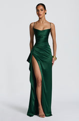 Helen Maxi Dress - Emerald