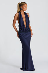 Ira Maxi Skirt - Navy