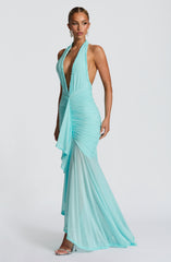 Janessa Maxi Dress - Aqua