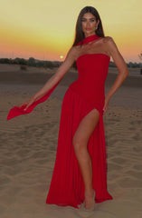 Maliyah Maxi Dress - Red