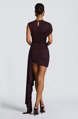 Marnie Mini Dress - Plum