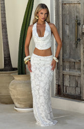Myra Maxi Skirt - Ivory