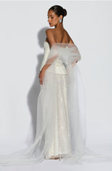 Myrtle Shawl - Ivory