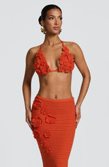 Nerida Top - Orange