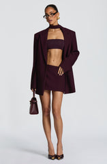 Reece Blazer - Plum