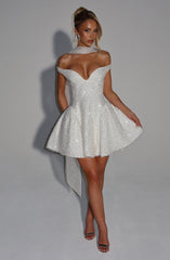 Sapphire Mini Dress - Ivory