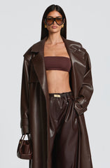 Simi Top - Plum Brown