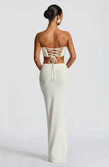 Sola Maxi Skirt - Ivory