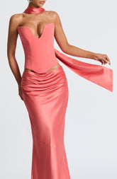 Sybil Scarf - Coral Pink