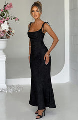 Whitney Maxi Dress - Black