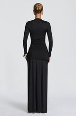 Ysabella Maxi Dress - Black