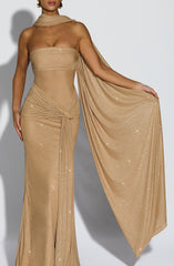 Agnes Shawl - Gold Sparkle