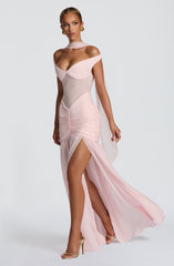 Alaia Maxi Dress - Blush