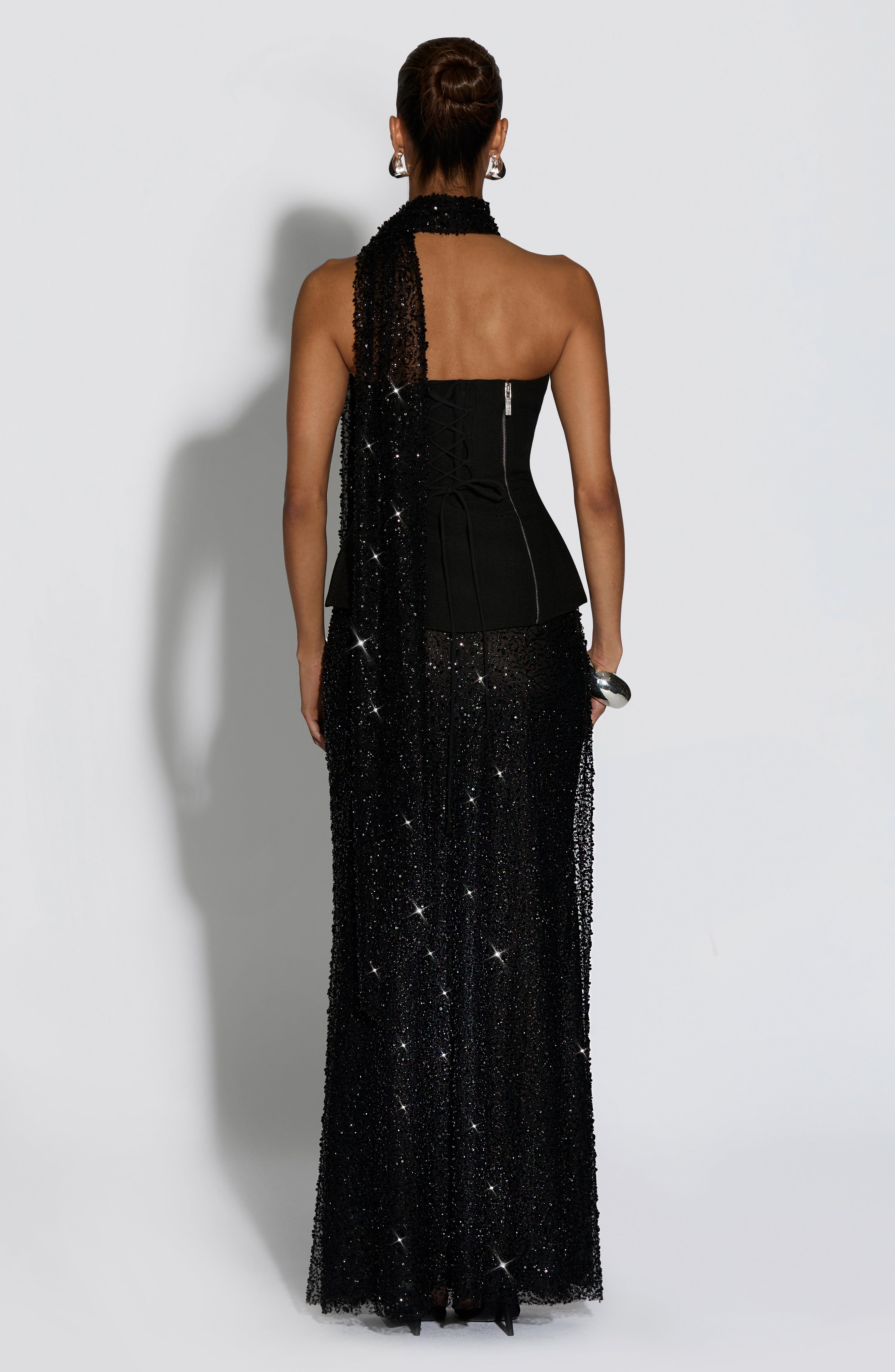 Allaire Maxi Skirt - Black