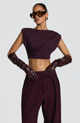 Amara Top - Plum