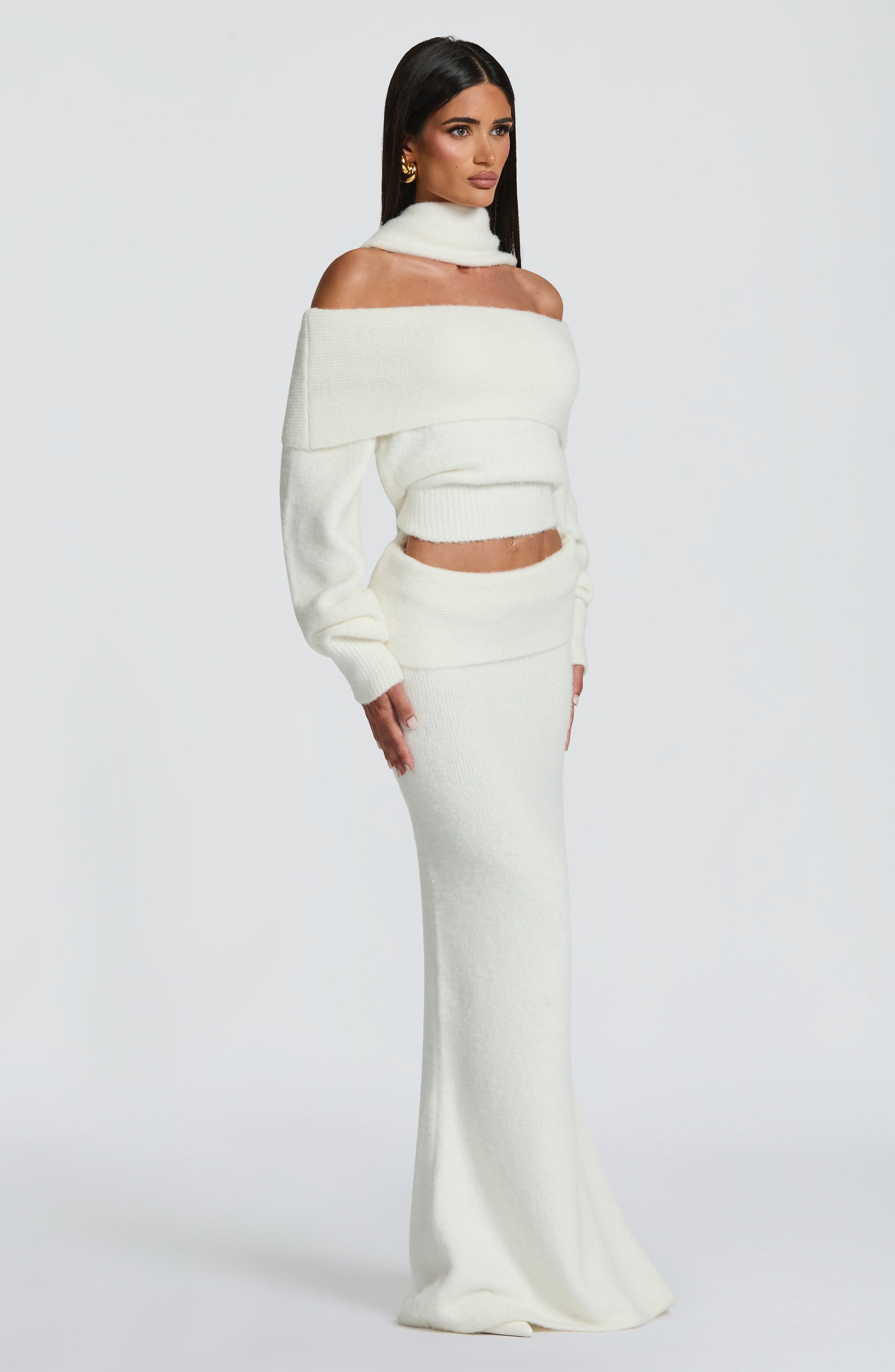 Andie Maxi Skirt - Ivory