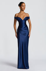 Aurelia Maxi Dress - Navy