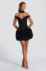 Aveta Mini Dress - Black