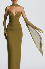 Ayla Scarf - Deep Olive