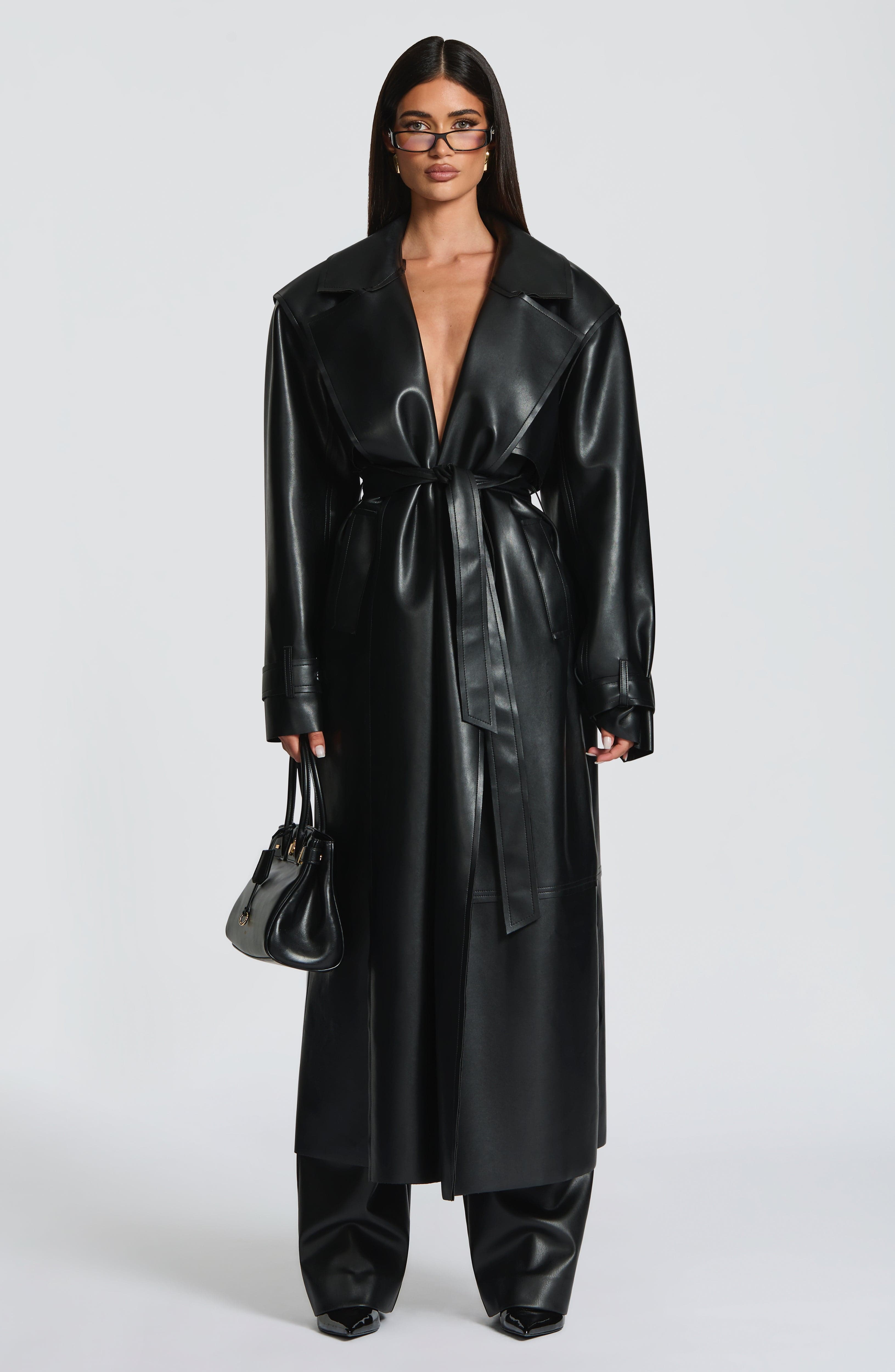 Bridget Trench Coat - Black
