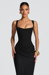 Cornelia Maxi Dress - Black