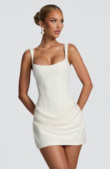 Cornelia Mini Dress - Ivory