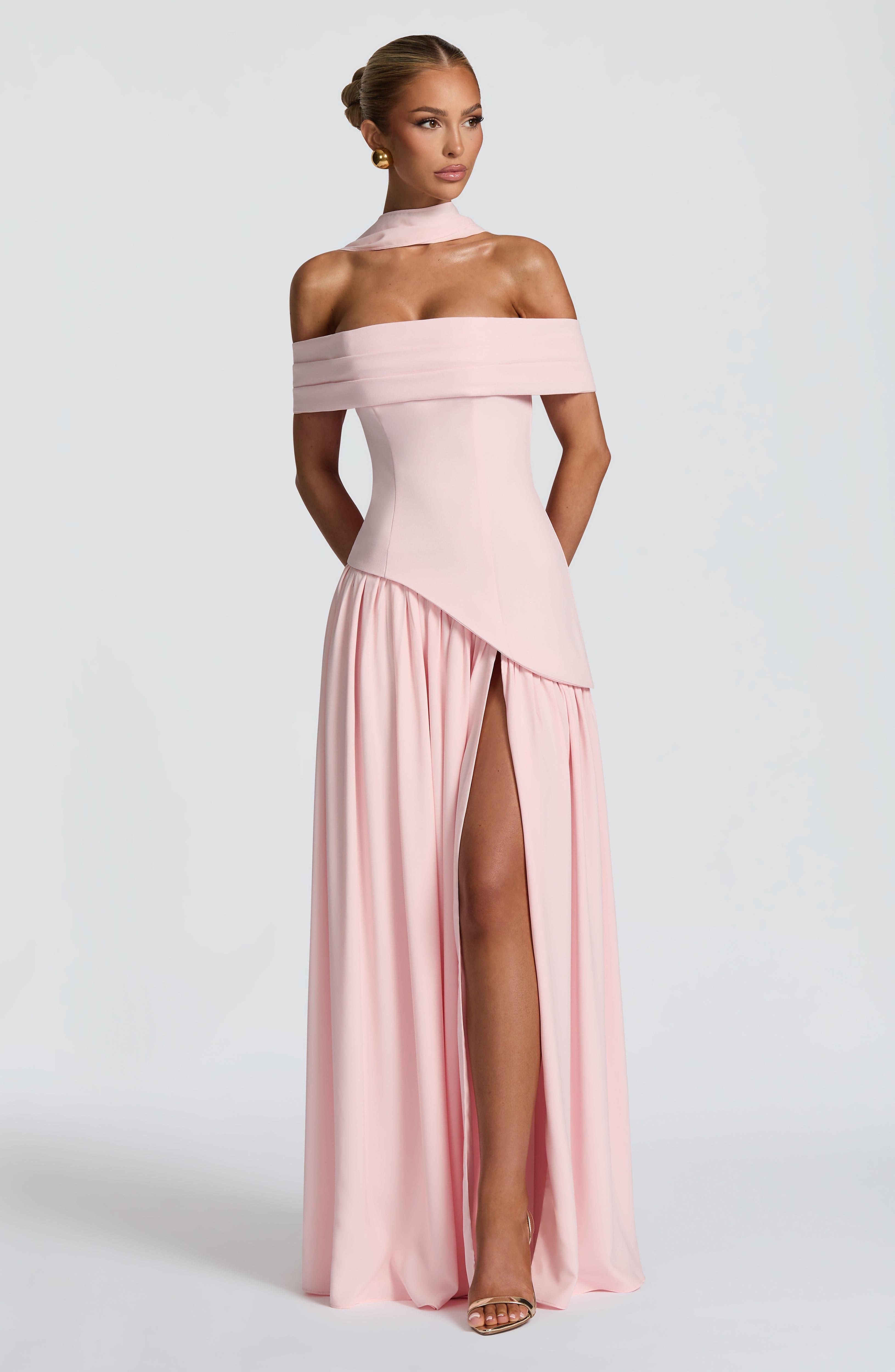Delilah Maxi Dress - Blush