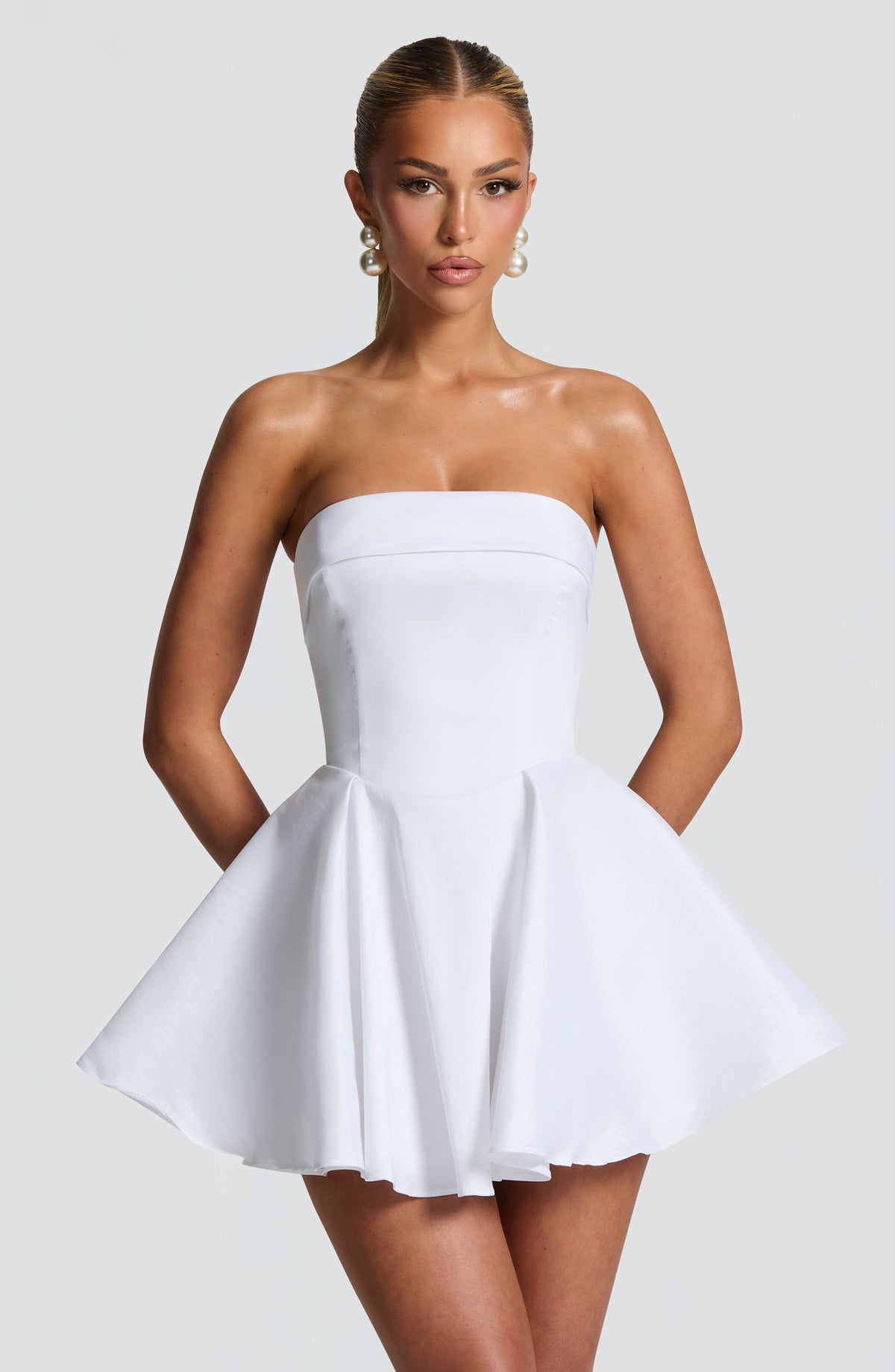 Dionne Mini Dress - Ivory