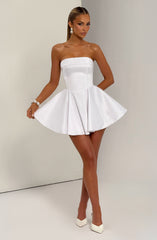 Dionne Mini Dress - Ivory