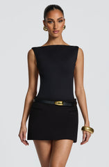 Edna Mini Skirt - Black