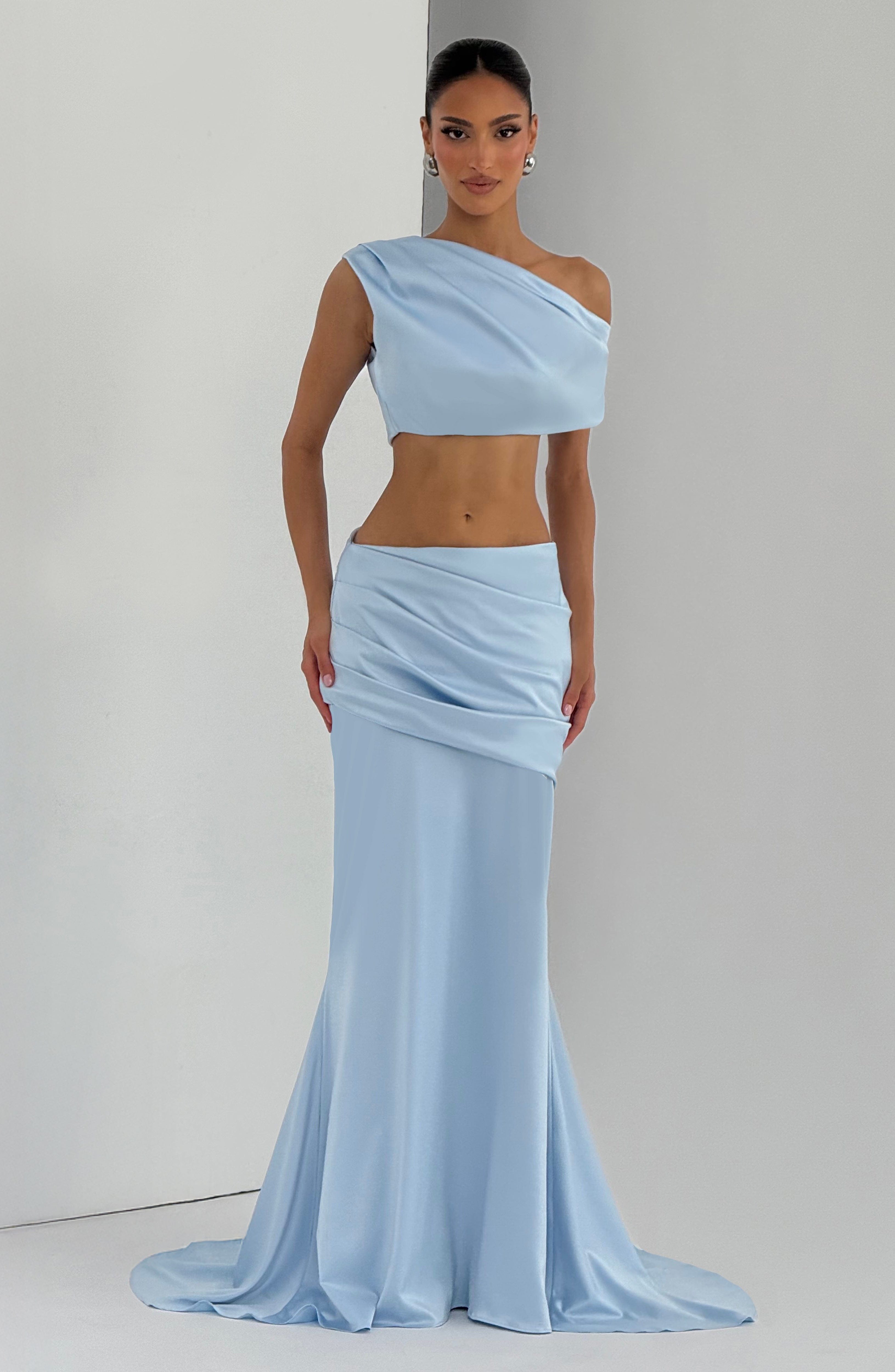 Edwina Top - Glacier Blue