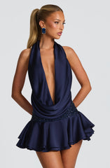 Eleni Bodysuit - Navy