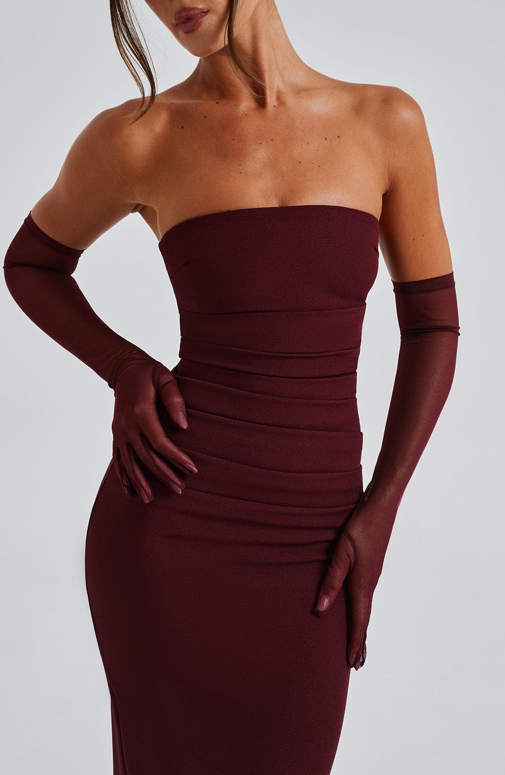 Eli Gloves - Cherry Lacquer