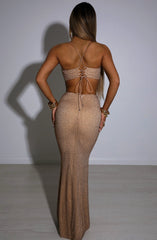 Eloise Maxi Skirt - Bronze