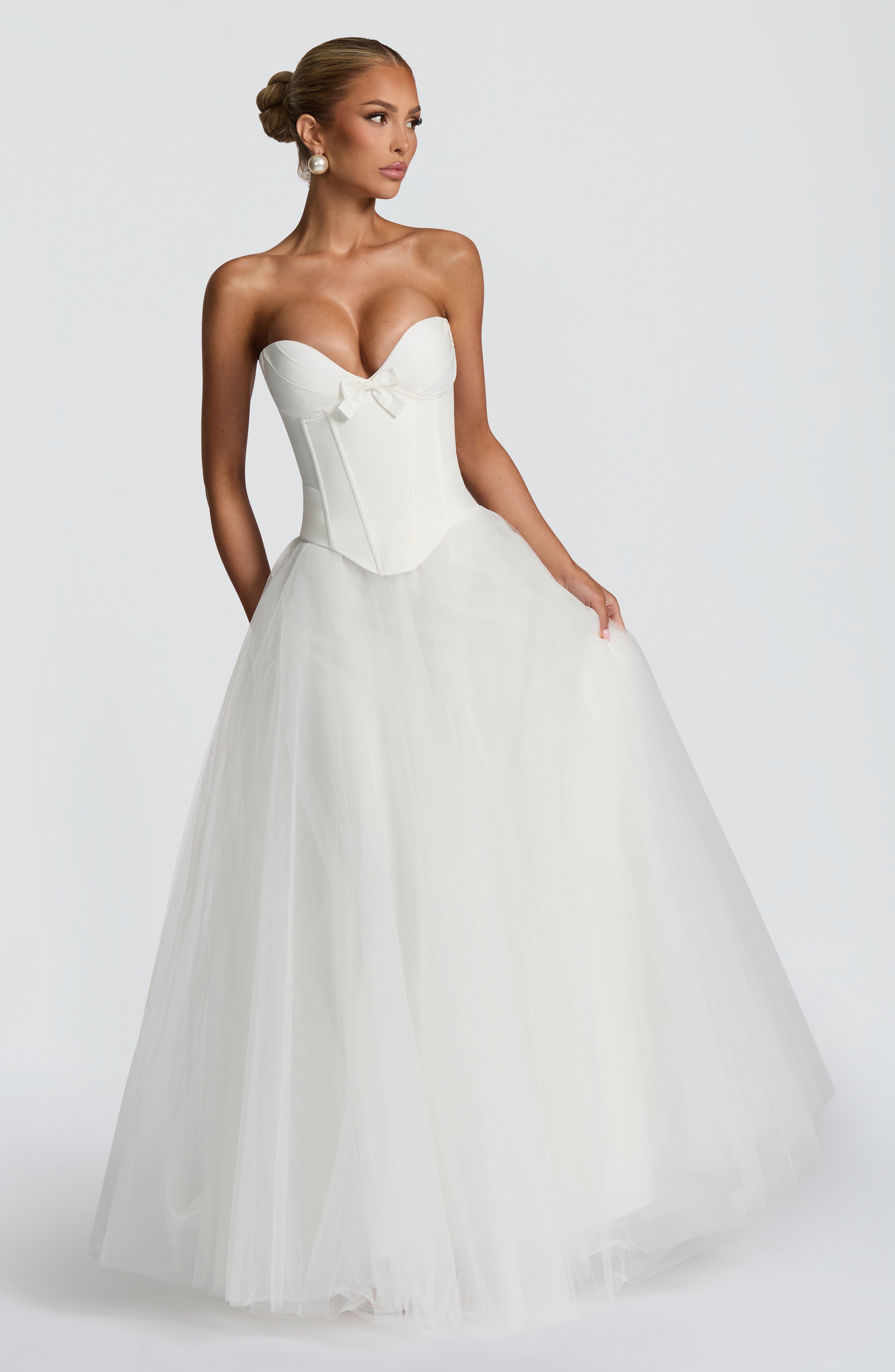 Ethel Maxi Skirt - Ivory