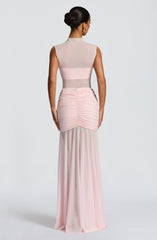 Fae Maxi Skirt - Blush