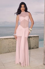 Fae Maxi Skirt - Blush