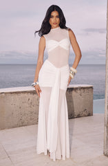 Fae Maxi Skirt - White