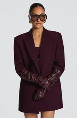 Frankie Gloves - Plum