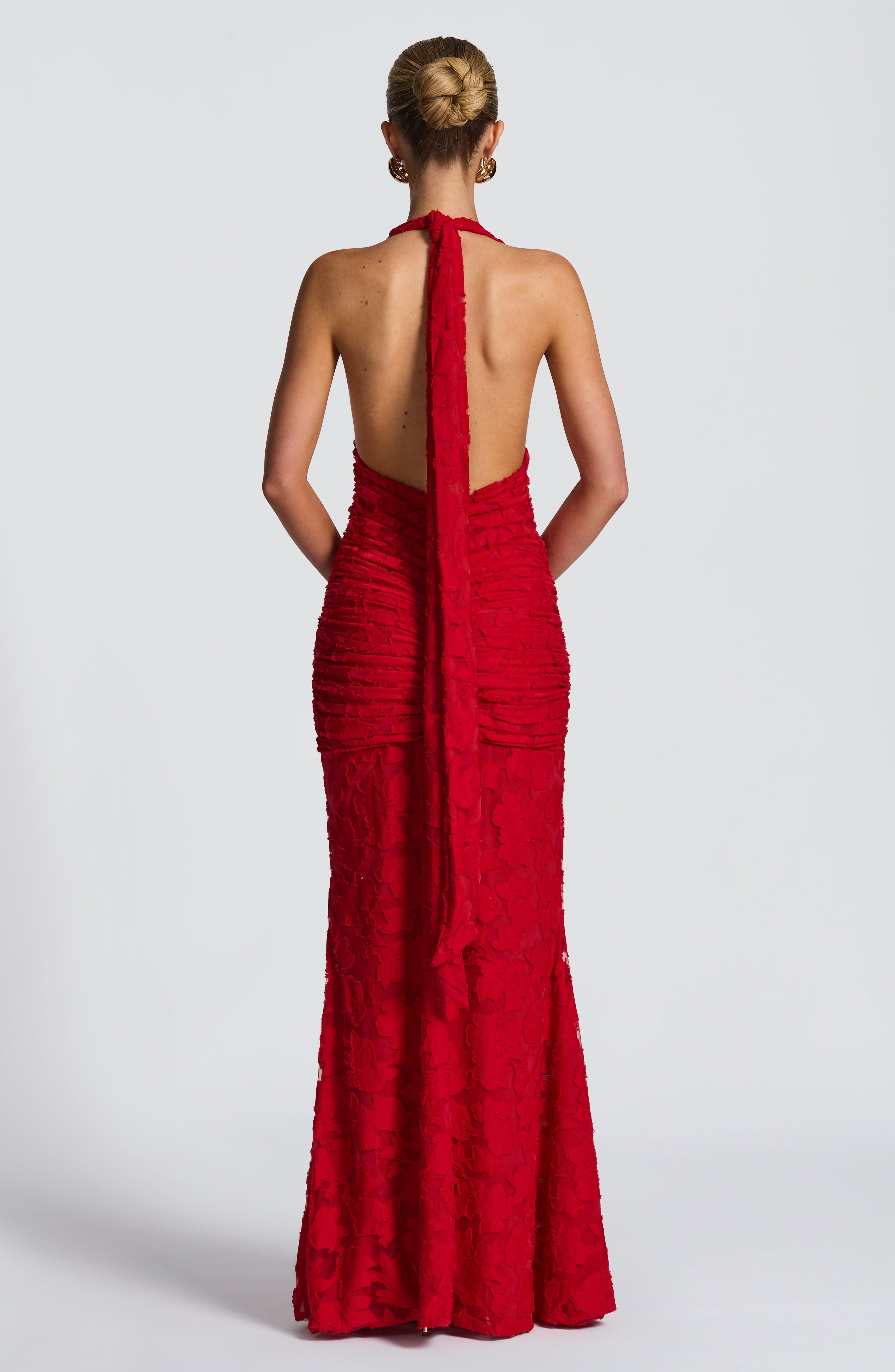 Guinevere Maxi Dress - Red